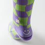 SIMPLEMENT STUDIO - damier mauve et vert