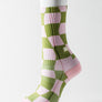 SIMPLEMENT STUDIO - damier rose et vert