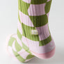 SIMPLEMENT STUDIO - damier rose et vert