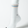 Blanc ligné pastel