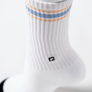 Blanc ligné pastel