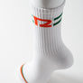 Blanc, orange et vert