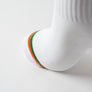 Blanc, orange et vert