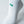 Bas Court Blanc Avec Logo Vert
